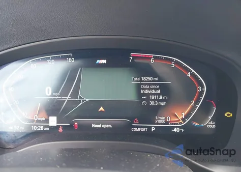 2022 BMW X3 xDrive30I z USA, uszkodzony, nr VIN WBX57DP03NN167884